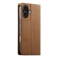 thumbnail image 4 of RFID Blocking Wallet Case for iPhone 17 Magnetic Leather Flip Cover with Stand Brown, 4 of 7