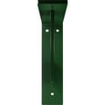 thumbnail image 3 of Ekena Millwork 2"W x 8"D x 8"H Bulwark Steel Bracket, Hammered Deep Green, 3 of 12