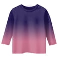 thumbnail image 4 of Godom Girls Tops Short Sleeve Glitter Print Cute Design Summer Shirts, 4 of 5
