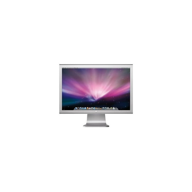 Refurbished Apple Cinema Display Inch Aluminum Widescreen Lcd Monitor A1081 M9177ll A Without Power Adapter Walmart Com Walmart Com