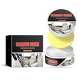 thumbnail image 2 of Car Interior Leather Cleaning Cream, Leather Care, Stain Removal, Refurbishment, pH-balanced, No Odor, Prevents Fading Cracking, Hydrating, Includes Sponge, 2 of 9