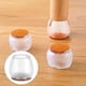 thumbnail image 3 of PATA DE LA MESA MUIES PATA PATE PVC TRANSPARENTE 16 PIZAS PVC TRANSPARENTE MESA SILLE MUIES PATA ANTRESLIZANTE PIE TAPA COPAS COBAS CUBIERTA Protector de Piso M, 3 of 7