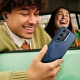 thumbnail image 2 of ANTSHARE for Samsung Galaxy S24 FE Case with 360°Rotatable Magnetic Stand & 9H ScreenProtector-Blue, 2 of 7
