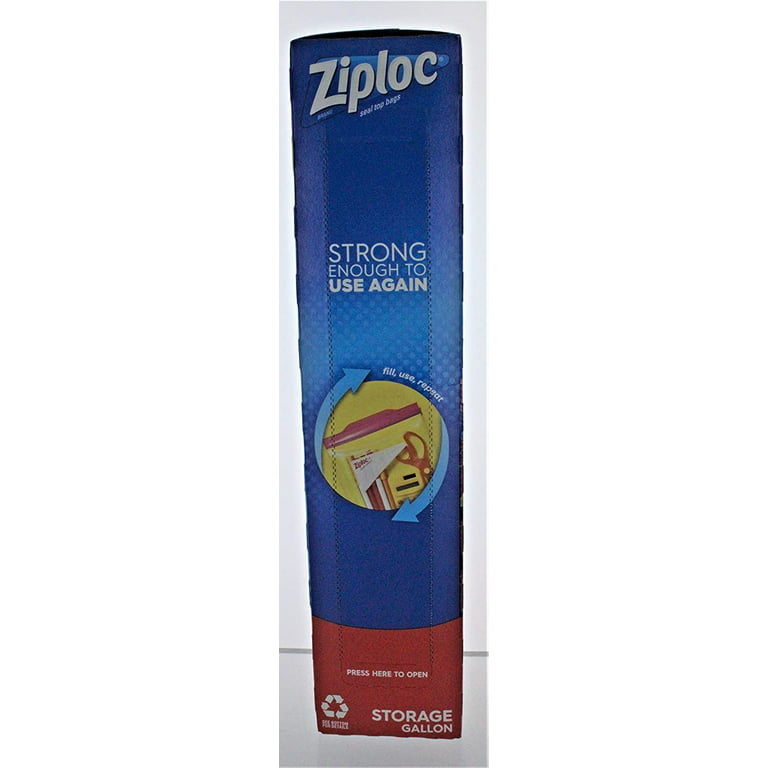 SCJP682277 Ziplock Gallon Storage Bags DRK94602 1 Gallon Ziplock Bags