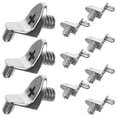 thumbnail image 1 of FUTUREORYY 10pcs Shelf Support for Wood Shelving Thick Alloy Design, 1 of 5