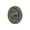 Antique Nickel, variant on Deltana BBRR213U26D Bell Button, Round with Rope in Brushed Chrome