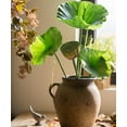 thumbnail image 4 of Artificial Faux Plant Lotus Seed and Leaf Stem Various Sizes, 4 of 4