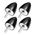 thumbnail image 3 of shock absorber,rubber shock absorber conical rubber mount,shock absorber mounts vibration isolators,rubber mount crash pad damper anti vibration set,rubber vibration isolators silent 25mx25m M6, 3 of 8