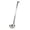 Silver4, variant on Stainless Steel Soup Ladle with 9.8 Inch Long Handle and Hook End, Cooking Ladle for Serving Soup Sauce Stew, Kitchen Cooking Utensil Tableware and Home Cooking Accessories -1 Pcs