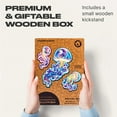 thumbnail image 5 of Jellyfish 227 Piece Shaped Wooden Jigsaw Puzzle, 5 of 8