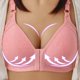 thumbnail image 1 of Ropa interior cómodo transpirable sujetador de las mujeres con hebilla frontal push up en color liso más el tamañopangjing, 1 of 4