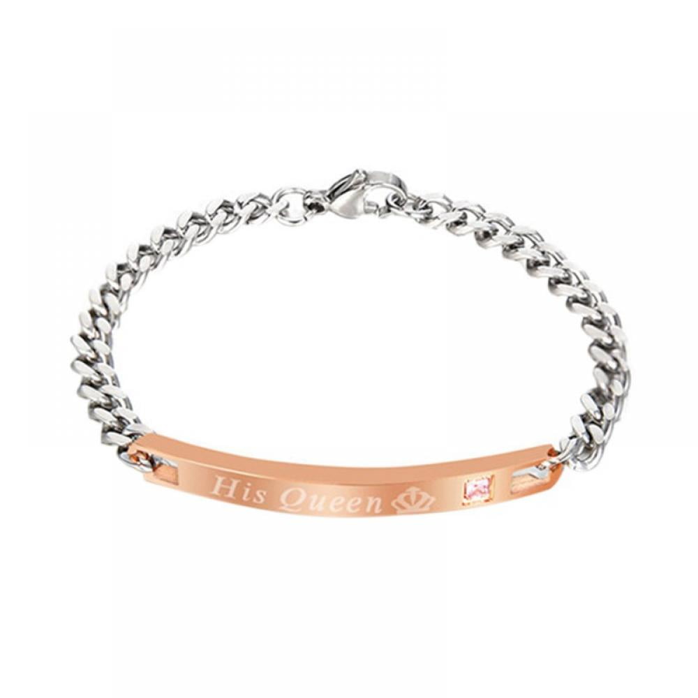 Personalized Bracelet Jewelry Titanium 