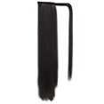 thumbnail image 1 of xiaxaixu Extensions de Cheveux Queue de Cheval Longue Naturelles Douces à Enrouler Droites à Clip pour Femmes, 1 of 10