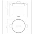 thumbnail image 3 of Olla alta Professional 24 cm 9.6 L Acero inoxidable Tramontina 62648240, 3 of 5