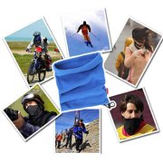 ZEUS 4 In 1 Winter Neck Warmer Face Mask,Sports Thermal Fleece Scarf,Outdoor Beanie Hat