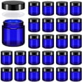 thumbnail image 1 of Frascos de vidrio Norme de 4 oz/120 ml con tapas redondas a prueba de fugas, 24 unidades, 1 of 6