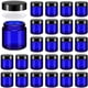 thumbnail image 1 of Frascos de vidrio Norme de 4 oz/120 ml con tapas redondas a prueba de fugas, 24 unidades, 1 of 6