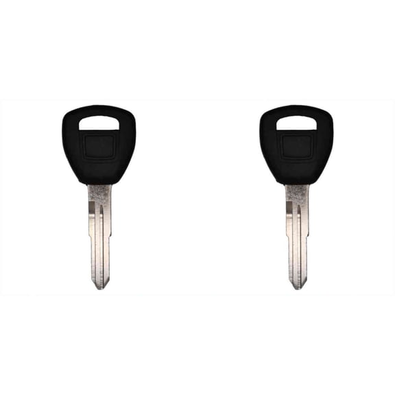 Eye4Techs Replacement Transponder Ignition Car Key for Honda Prelude 1997 Part number 35113-SZ3-A01 35113-S6M-A00 Chip ID MEGAMOS 13 - 2 Pack