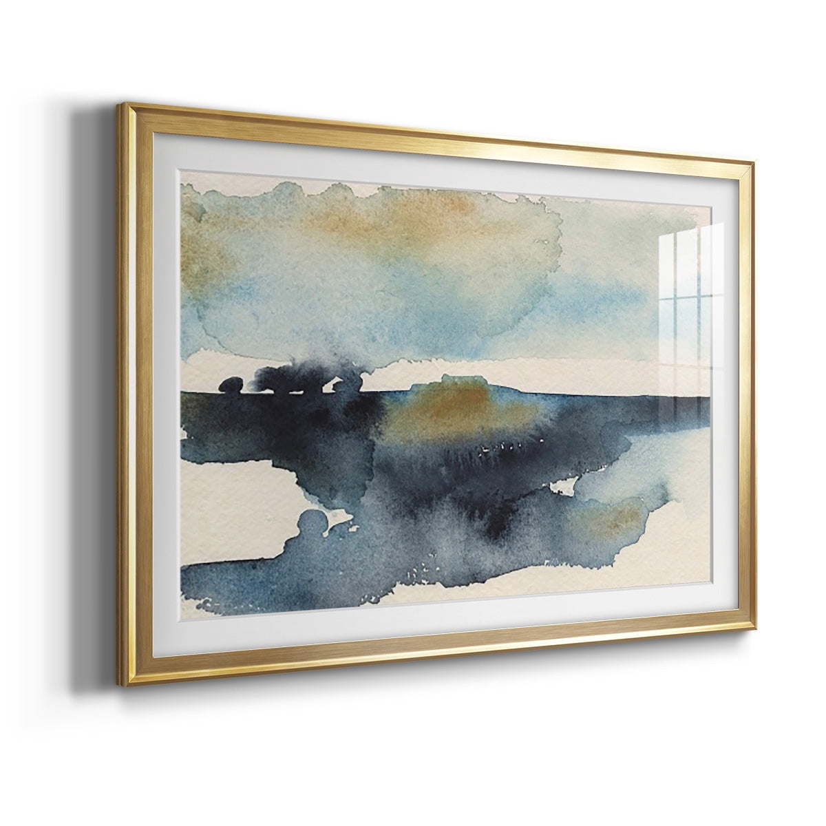Upheval III Premium Framed Print - Ready to Hang