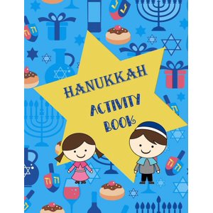 Hanukkah Activity Book: Coloring, Mazes, Puzzles