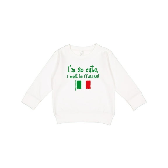 Inktastic So Cute Italian Toddler Sweatshirt