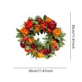 thumbnail image 1 of Pegatinas de pared de corona de Navidad, pegatinas de puerta de vidrio para ventana, Año Nuevo 2024, calcomanías de pared para decoración del hogar, papel tapiz, pegatinas de Navidad, 1 of 4