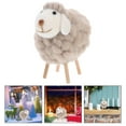 thumbnail image 5 of Gymnture 2 Little Sheep Felt Figurine Christmas Decorations, 5 of 10