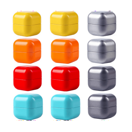 

12 Pcs Tea Tin Tin Can Tea Box Tea Container Portable Kit for Loose Tea Coffee Favors