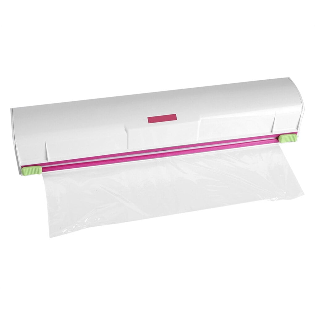 Distributeur Et Coupe-film Alimentaire – Pour Papier Aluminium, Sulfurisé, Film étirable – Réglable 15 à 30 Cm – Design Pratique Avec Coupeur Intégré