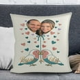 thumbnail image 3 of Upgraded Personalized Photo Customized Pillowcase For Birthdays And Anniversaries Couple Exclusive M, 3 of 7