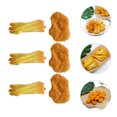 thumbnail image 4 of 6pcs Fake Chicken Nuggets French Fries Artificial Fried Cooked Food Model Food Sample, 4 of 5