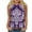 Purple, variant on Womens Summer Shirts,Long Skirts for Women Summer,Womens Summer Casual Printing Loose Round Neck Sleeveless,Womens Summer Pants,Womens Summer Skirts
