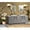 Grey, variant on Vanity Art 84 in. W Double Sink Bathroom Vanity with Ceramic Top and Free Mirrors
