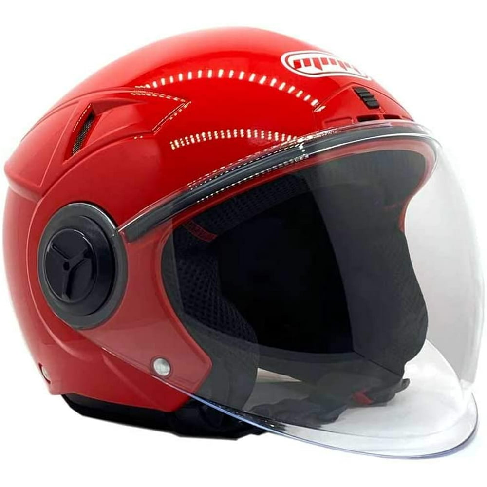MMG Blaze Motorcycle Open Face Flip-up Helmet DOT Street Legal (MGAH28