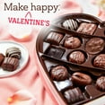 thumbnail image 4 of Russell Stover Valentine's Day Red Foil Heart Assorted Milk & Dark Chocolate Candy Gift Box, 10 oz., 4 of 8