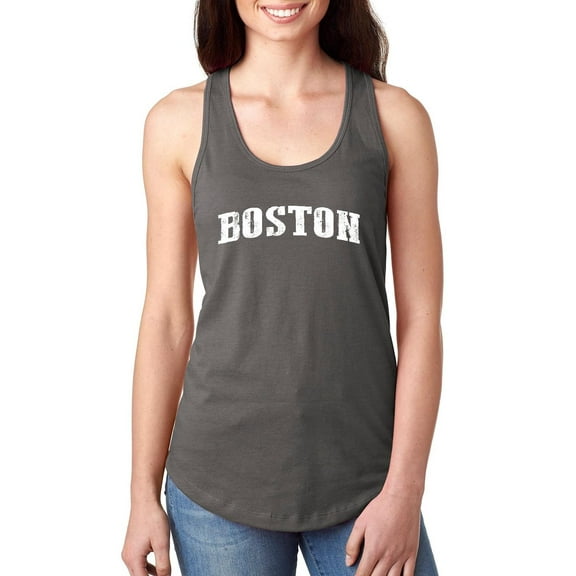 MmF - Women's Racerback Tank Top, up to Women Size 2XL - Boston