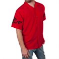 thumbnail image 1 of Embroidered Tribal Dragons Club Shirt, 1 of 1