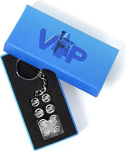 LEGO VIP Metal Keychain, SIlver 5006330 - Walmart.com