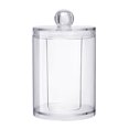 thumbnail image 1 of xinxixnxx Clear Portable Round Cotton Pad Storage Box Q-tip Container Makeup Holder Transparent Cosmetic Case, 1 of 9