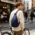 thumbnail image 4 of Cififendec Multi-Pocket Sling Bag, 11.81"×6.69", Casual Sports Crossbody Chest Pack with Adjustable Strap, Lightweight Daypack for Outdoor Hiking, Cycling & Daily Commute, 4 of 5
