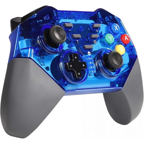 Switch Pro Controller, Shumeifang Wireless Bluetooth Gamepad for Nintendo Switch Console - Blue