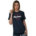 thumbnail image 5 of Cute Dog Lover Heart Pet Parent Owner Women's Graphic T Shirt Tees Brisco Brands S, 5 of 5