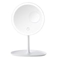 thumbnail image 1 of 1Ensemble Miroir Cosmétique de Table avec Lumière LED Miroir de Maquillage de Bureau (Blanc), 1 of 8