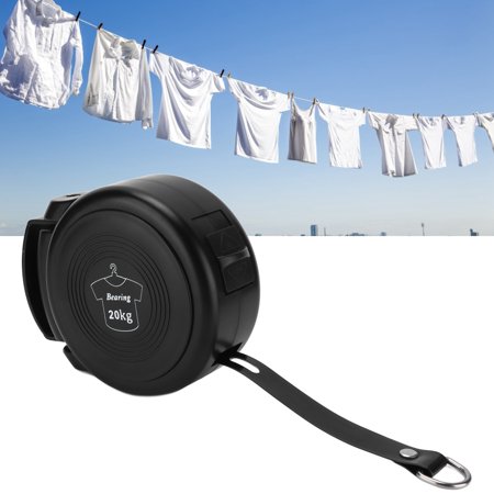 

Mgaxyff Retractable Clothesline Heavy Duty Adjustable Indoor Outdoor Clothes Drying Rack with Installation Tools for Household Indoors Laundry Line