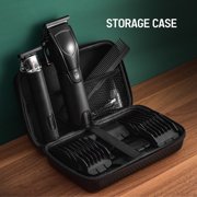 Hair Clippers & Beard Trimmer for Men, Cordless Rechargeable Haircut Clipper Kit with Adjustable Blade and LED Display