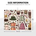 thumbnail image 2 of Fotbe Vintage Coffee Alfombrilla de Secado para Cocina con Estampado, 18x24 Pulgadas, 2 of 7