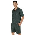 thumbnail image 4 of Inkmeso Printed Cotton Nightwear Shorts Set For Men's Summer Half&nbsp;Sleeve&nbsp;Cute&nbsp;Loungewear, 4 of 7