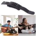 thumbnail image 4 of Envoltura Silenciamiento Guitarra Cinta Haz Guitarra Punk Accesorios Guitarra (corto Negro), 4 of 9