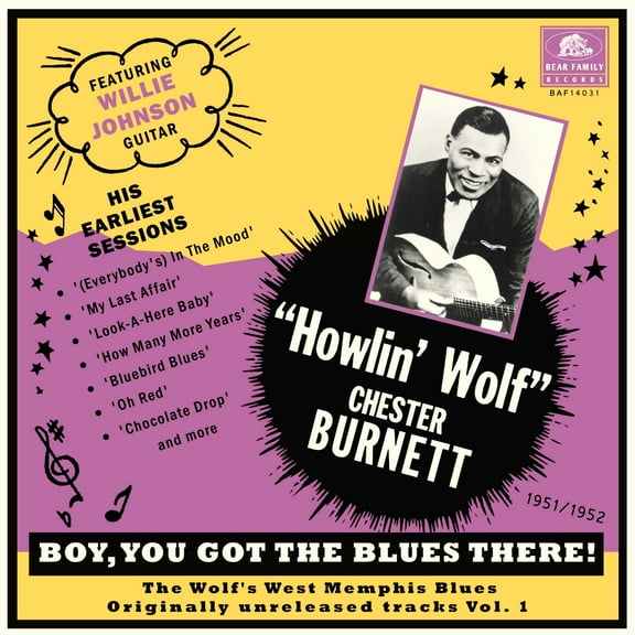 Howlin Wolf - Boy You Got The Blues There! Vol. 1: The Wolf's West Memphis Blues - Music & Performance - Vinyl