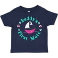 thumbnail image 3 of Inktastic Daddys First Mate (girl) Girls Toddler T-Shirt, 3 of 5